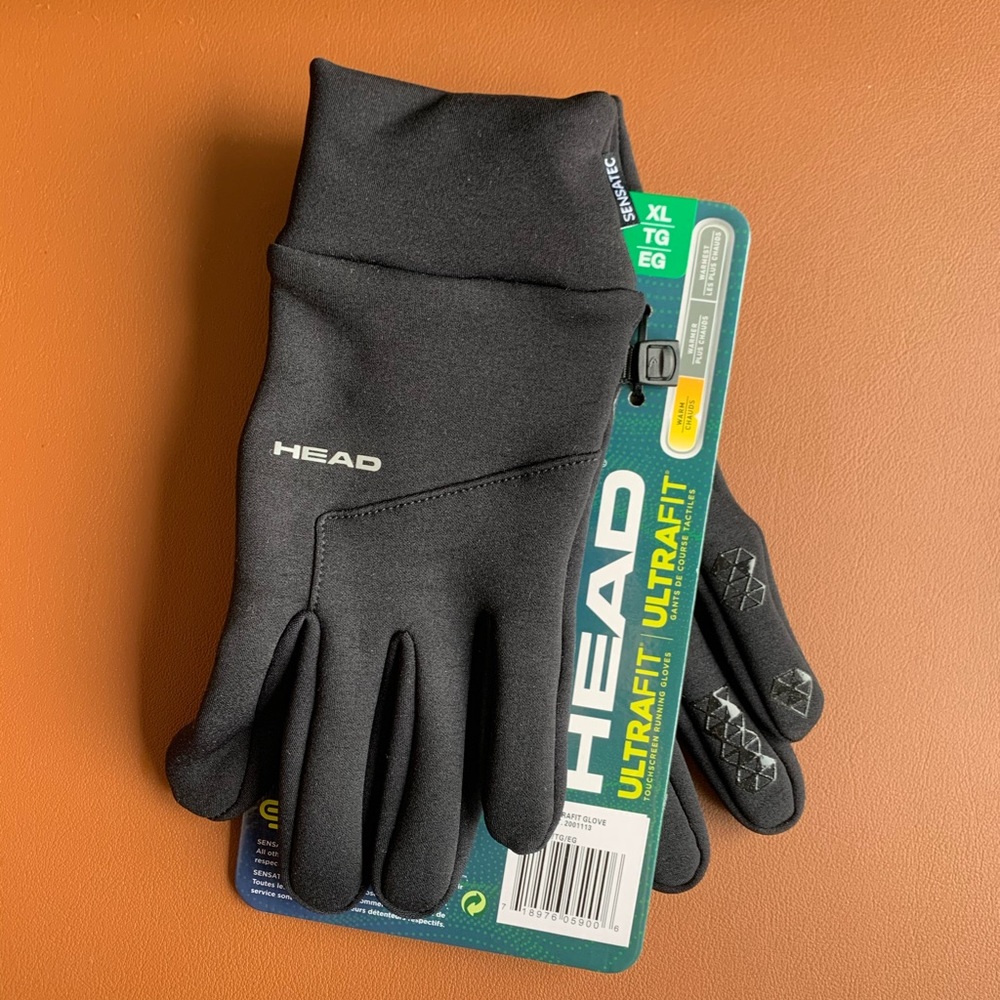 Men’s XL HEAD ultra fit touchscreen gloves